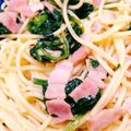 サーモンマリネ's cooksnap of when they made ポポラ風♪なすベーコンしょうゆ味パスタ♪.