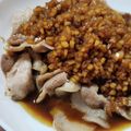 無限素's cooksnap of when they made ポークソテー＊りんごとバルサミコのソース.