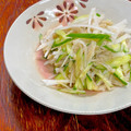 ルぴあ's cooksnap of when they made レンチン時短のえのきともやし胡瓜の和え物.