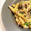 PON_0223's cooksnap of when they made 牛肉とホウレン草のゴルゴンゾーラソース.
