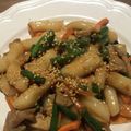 Yokchina's cooksnap of when they made 簡単１０分♪手作りトッポギ　茹でるだけ.