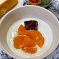 ☆あいちゃん's cooksnap of when they made ＊あんこonみかんでヨーグルト＊.
