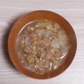 アクセル☆'s cooksnap of when they made 白菜と柚子胡椒のオートミール粥.