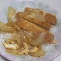きらり流れ星's cooksnap of when they made 簡単家族で分け合うカツ丼.