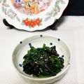 はちみつlove's cooksnap of when they made ほうれん草の海苔和え.