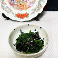 はちみつlove's cooksnap of when they made ほうれん草の海苔和え.