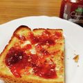 あっちゃんキッチン♪'s cooksnap of when they made ＊いちごジャムマーガリントースト＊。.