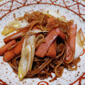 ﾋﾟﾛﾐ♡'s cooksnap of when they made おさかなソーセージの焼きそば♪.