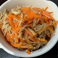 ＭＩ−ＳＡＮ's cooksnap of when they made 人参・えのきの黒ゴマ和え♪ツルツル香ばし.