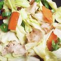 ブランシュkuu's cooksnap of when they made 豚バラ野菜炒め.