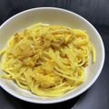 梨吉くん's cooksnap of when they made トロトロ卵とニンニクのパスタ.