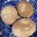 snow012's cooksnap of when they made ♡ウスターソースだけ～な味付け卵♡.