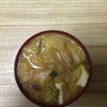 かおり♡♡♡'s cooksnap of when they made シーチキンとキムチのおみそ汁.