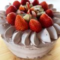 cocecco's cooksnap of when they made 軽ーい♡ショコラのケーキ♡.
