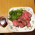 ぽけまゆ's cooksnap of when they made フライパンで簡単！ローストビーフ.