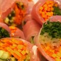 あかりんごmom's cooksnap of when they made しゃきしゃき☆生ハムと水菜の生春巻.