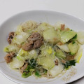 金バーチン's cooksnap of when they made ウチの定番・白菜と牛小間の塩炒め煮。.