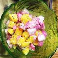 珍獣使い's cooksnap of when they made ワインに合う♪柿とかぶのサラダ.