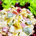 ♡マッキークッキング's cooksnap of when they made 【カラフル・マセドアンサラダ】.