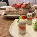 ハーミンちゃん's cooksnap of when they made 簡単！お弁当おかず うずら卵で雪だるま♡.
