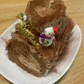 ポメちょん's cooksnap of when they made 成功するよ！チョコロールケーキ　別立て.