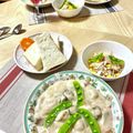 きょんこ☘'s cooksnap of when they made ほうれん草と牡蠣のクリームシチュー.