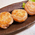 MizuhoBank's cooksnap of when they made 明太蓮根もちのハサミ焼き.