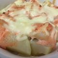 海ちゃん大好き♡'s cooksnap of when they made じゃがいもの明太チーズ焼き♪.