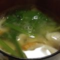 ヨシヨッシー's cooksnap of when they made ちくわとほうれん草のお味噌汁！.