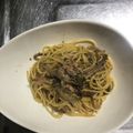ムムム。's cooksnap of when they made オイルサーディンと万能ねぎのパスタ.