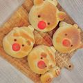 たべものにっき　tabemono's cooksnap of when they made サンタクロース☆クリスマス！パン.