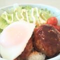 イエローバード's cooksnap of when they made ハワイアン☆ロコモコ☆ハンバーグ丼.