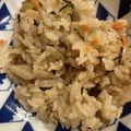 105♡'s cooksnap of when they made 豚バラとひじきの炊き込みご飯.