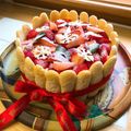 maroboo's cooksnap of when they made シャルロットケーキ（ビスキュイ）.