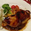 クック1Q5E70☆'s cooksnap of when they made クリスマス✿ローストチキン✿照り焼き味.