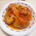 ﾏｼｭ's cooksnap of when they made コンソメ＆トマト缶deロールキャベツ♪.