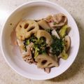 linhua's cooksnap of when they made 簡単♪れんこんとブロッコリーの豚肉炒め.