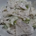 aizu_po's cooksnap of when they made れんこんときゅうりのごまマヨサラダ.