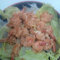 くっきぃ０２２６'s cooksnap of when they made 簡単！ピリ辛エビマヨ（オイマヨ炒め）.