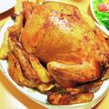 おやまめさん's cooksnap of when they made 低温で柔らかジューシー丸鶏ローストチキン.