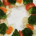 Ebi1783☆'s cooksnap of when they made 材料3つで彩り簡単サラダ　クリスマスにも.