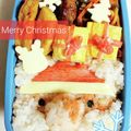 はつこ～'s cooksnap of when they made キャラ弁♪クリスマス☆サンタさんお弁当.