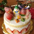 yocchi2109's cooksnap of when they made フレジェ風♪ホワイトチョコレートケーキ.