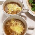 ちゃまたまご's cooksnap of when they made 簡単！時短！オニオングラタンスープ.