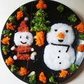 ピーエヌツイン's cooksnap of when they made 離乳食7ヶ月〜 クリスマスメニュー.