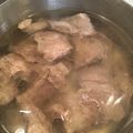 yoken201's cooksnap of when they made 牛すじ肉の下ごしらえ.