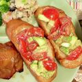 soramamepu's cooksnap of when they made トマトとアボカドのブルスケッタ.
