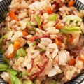 hakobetet's cooksnap of when they made 簡単！コンビーフの黒炒飯.
