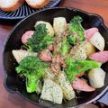 スージー＆ジル's cooksnap of when they made じゃがいものジャーマンアヒージョ.