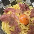 葉月優希's cooksnap of when they made 生ハムの贅沢カルボナーラ.